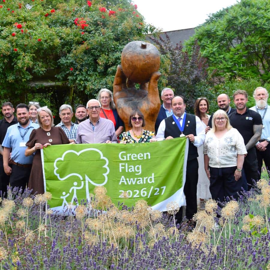 Three Grantham Parks Awarded Green Flags by Assessors — Grantham news photo