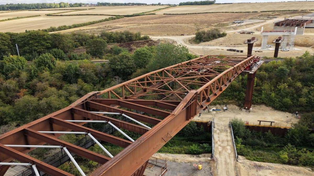 Final bridge push underway on Grantham Southern Relief Road — Grantham news photo