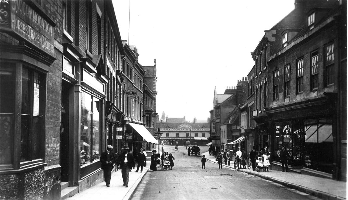 Watergate's transformation from 1930s street to car park — Grantham news photo (Grantham Matters)