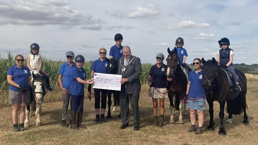 Kesteven Rideability Receives £5,022 Charity Donation — Grantham news photo