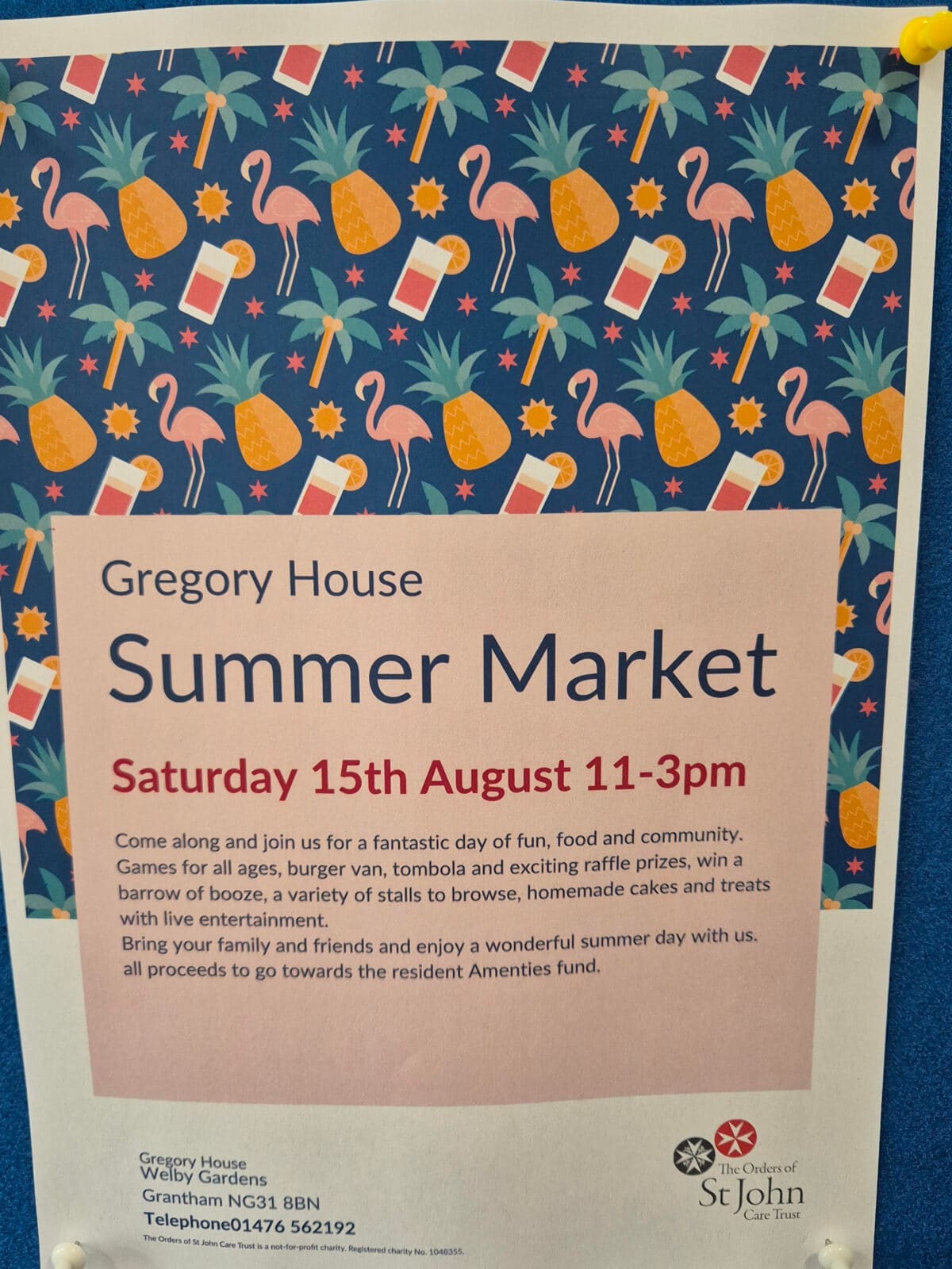 Gregory House Summer Market – August 15th, Grantham — Grantham news photo (Grantham Matters)