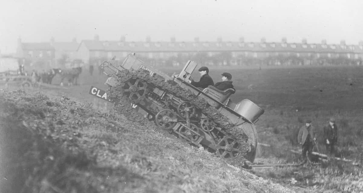 How Grantham's Tracked Tractor Became Caterpillar — Grantham news photo