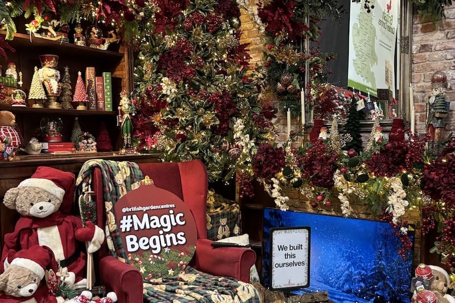 Christmas Magic begins at Grantham Garden Centre — Grantham news photo (Grantham Matters)